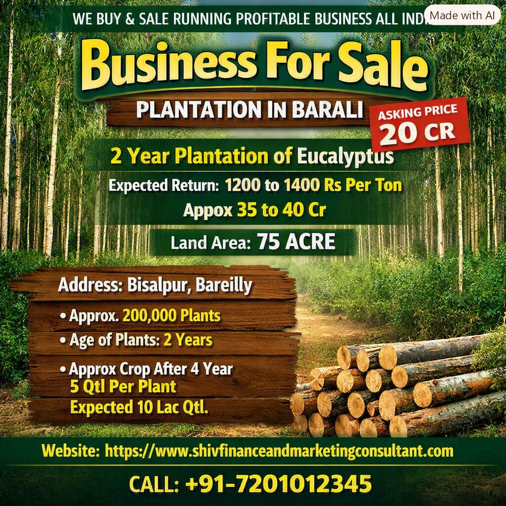 Plantation opportunity in Barali.